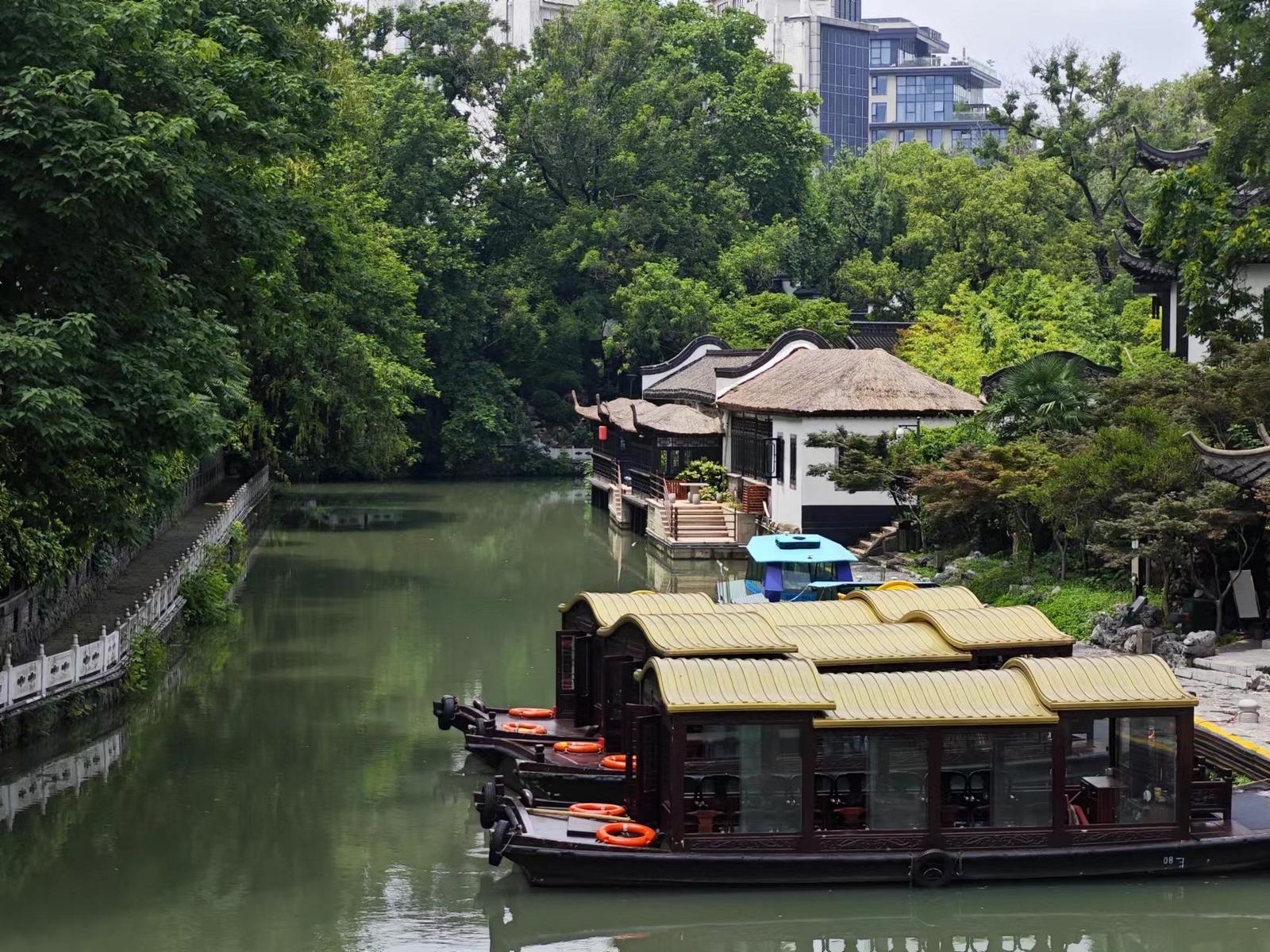 扬州大运河文化旅游度假区一角。人民网记者 黄钰摄